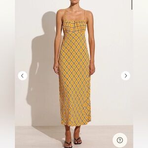 Faithfull the brand San paolo midi dress